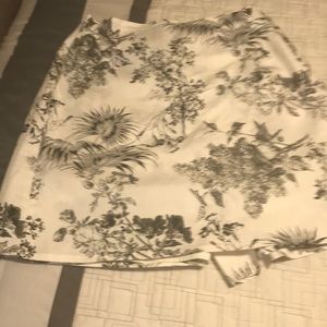 Fashion printed skort